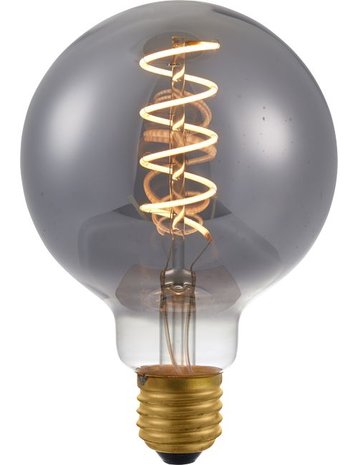 LED E27 G95 Smoke 4,5 Watt Dimbaar