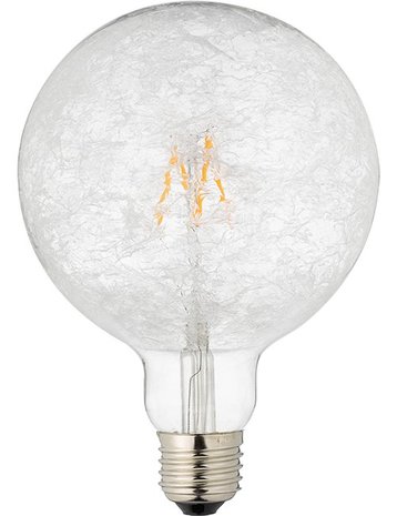 LED E27 G125 Ice Helder 4 Watt Dimbaar