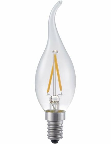 LED E14 Kaars Top Helder 2 Watt Dimbaar