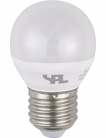 LED E27 Kogel G45 Opaal 5 Watt 240° Dimbaar