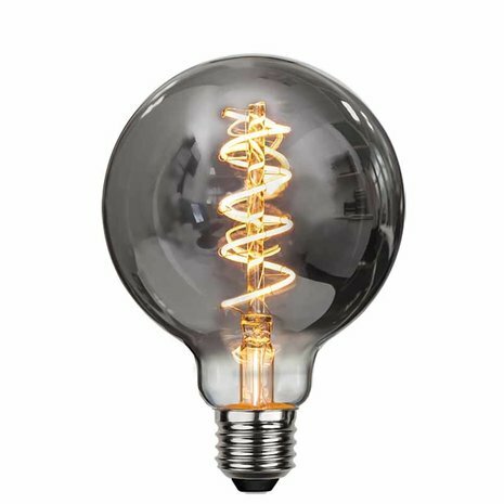 LED E27 G80 9W Smoke Curled
