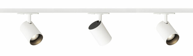 Complete set Trackverlichting PREMIUM Connor 2 meter Wit incl. 3 Spots