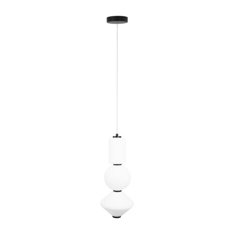 Hanglamp Akiko Triple 23W 1840L Opaal Glas