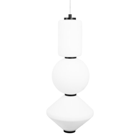 Hanglamp Akiko Triple 23W 1840L Opaal Glas