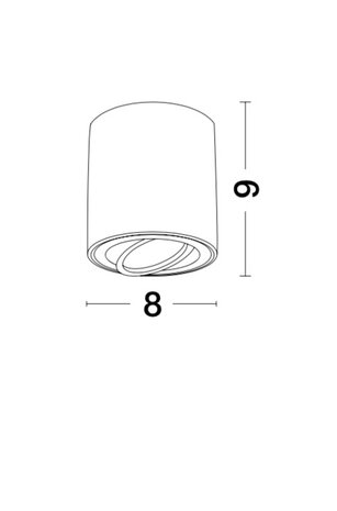 Opbouwspot Gozzano M Wit