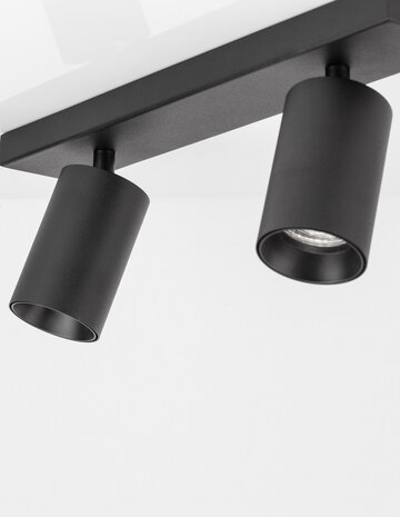 Opbouwspot Tod Duo Zwart