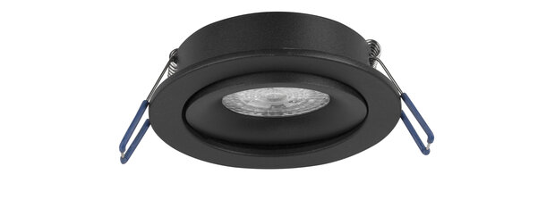 Inbouwspot Redo Kantelbaar GU10 Zwart