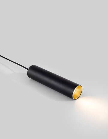 Pendel Aila 20cm GU10 Zwart