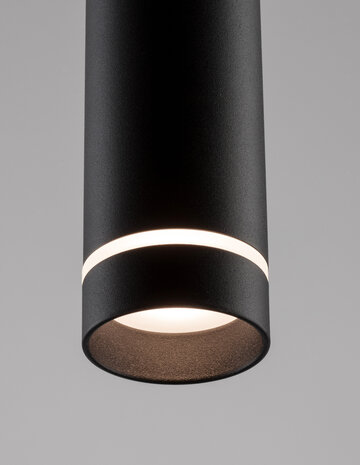 Pendel Esca 30cm GU10 Zwart