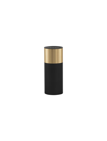 Opbouwspot Picto 15cm GU10 Zwart/Goud