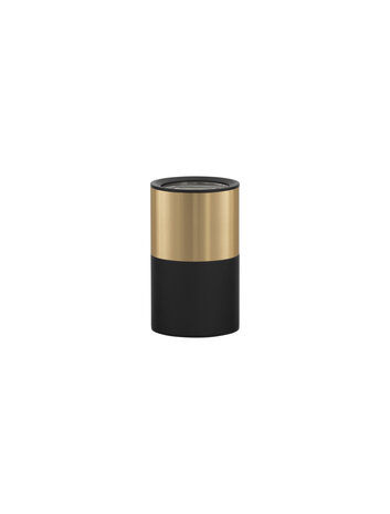 Opbouwspot Picto 10cm GU10 Zwart/Goud