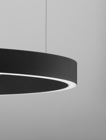 Hanglamp Elowen Up/Down 100cm Zwart 3000K Dimbaar