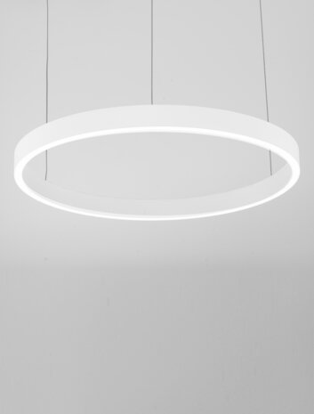 Hanglamp Elowen Up/Down 60cm Wit 3000K Dimbaar