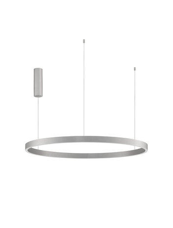 Hanglamp Elowen Up/Down 100cm Zilver 3000K Dimbaar
