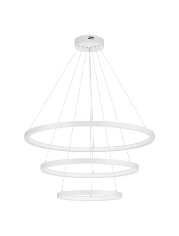 Hanglamp Empatia 80/60/40 Wit 3000K Dimbaar