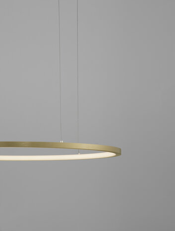 Hanglamp Tarquin 60cm Goud 3000K Dimbaar