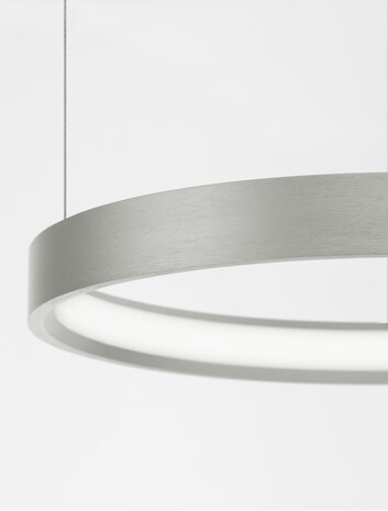 Hanglamp Perrine 60cm Zilver 3000K Dimbaar