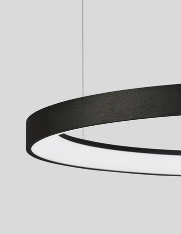 Hanglamp Pertino 60cm Zwart 2700K Dimbaar