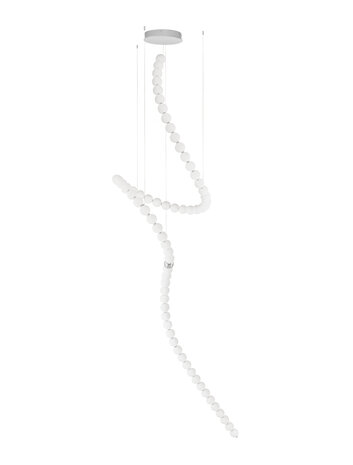 Videlamp Perla Chroom 3000K Dimbaar