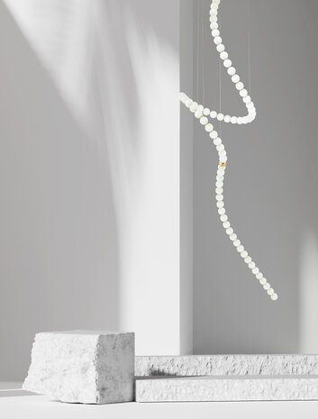 Videlamp Perla Goud 3000K Dimbaar