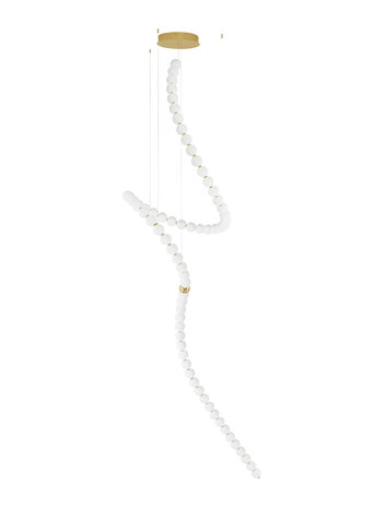 Videlamp Perla Goud 3000K Dimbaar