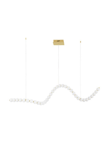 Hanglamp Perla Goud 3000K Dimbaar