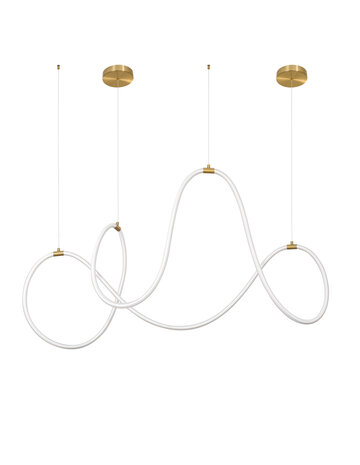 Hanglamp Cerelia Goud 3000K Dimbaar