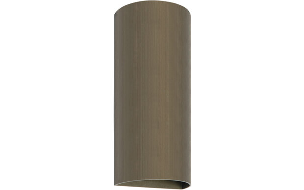 Wandlamp Hera Up/Down Brons
