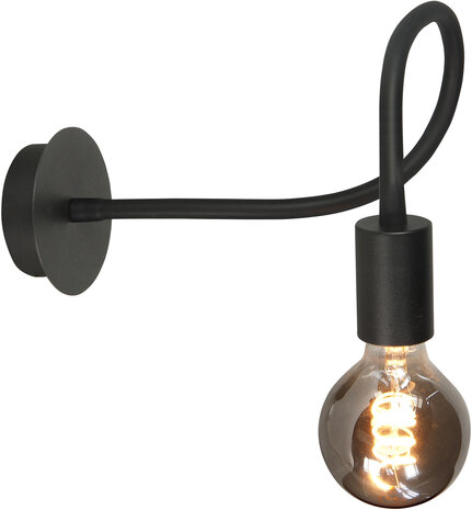 Wandlamp Flex Zwart