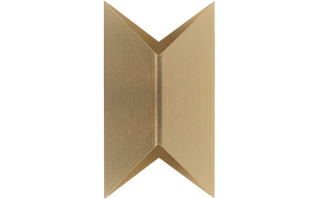 Wandlamp Crown Goud 