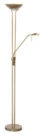 Vloerlamp Luna Brons
