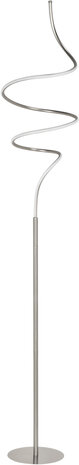 Vloerlamp Curle Staal