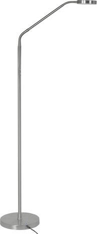 Vloerlamp Comfort + Batterij Staal