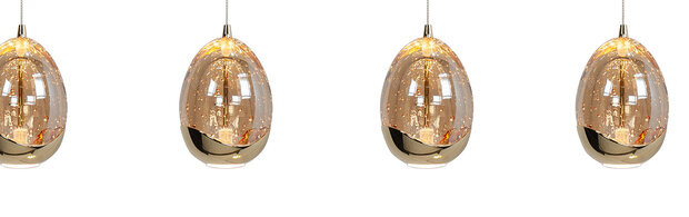 Hanglamp Golden Egg 5 Recht