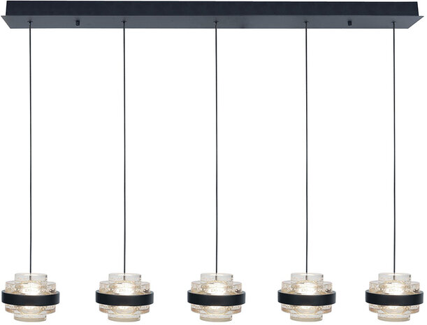 Hanglamp Dynasty 5 Recht Helder