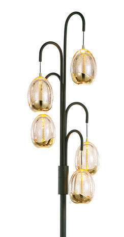 Vloerlamp Golden Egg 