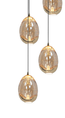 Hanglamp Golden Egg 14 Rond