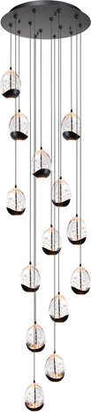 Hanglamp Clear Egg 14 Rond