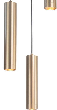 Hanglamp Perugia 3 Rond Goud