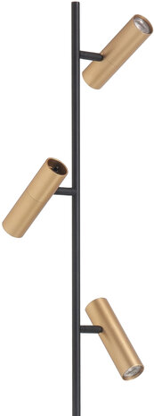 Vloerlamp Trend 3 Zwart/Goud
