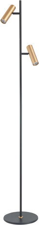 Vloerlamp Trend 2 Zwart/Goud