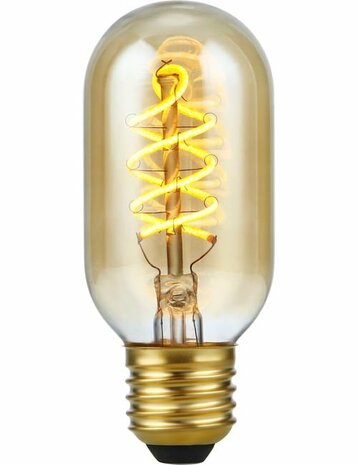 LED E27 T45 Amber 5 Watt Dimbaar