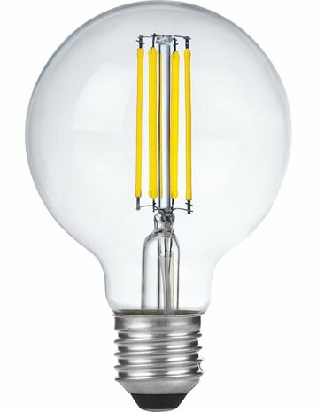 LED E27 G80 Helder 6 Watt Dimbaar