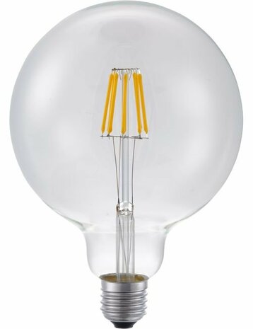 LED E27 G125 Helder 5,5 Watt Dimbaar