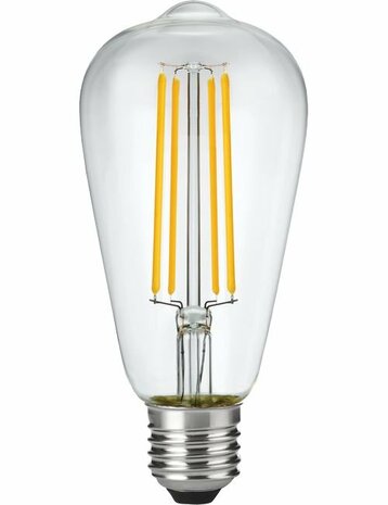 LED E27 ST64 Helder 4,5 Watt Dimbaar