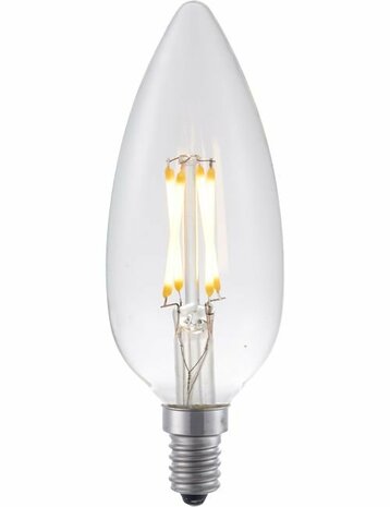 LED E14 Grote Kaars Helder 4 Watt Dimbaar