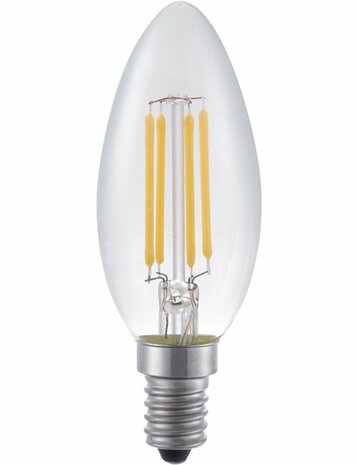 LED E14 Kaars Helder 4 Watt Dimbaar