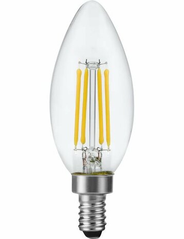 LED E12 Kaars Helder 4,4 Watt Dimbaar