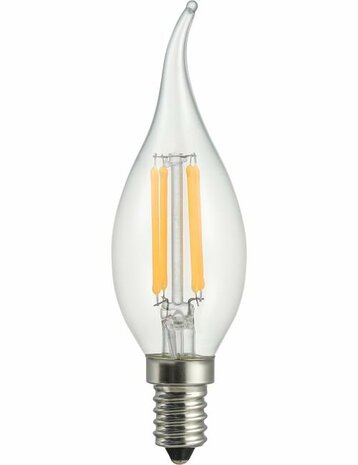 LED E14 Kaars Top Helder 4,5 Watt Dimbaar