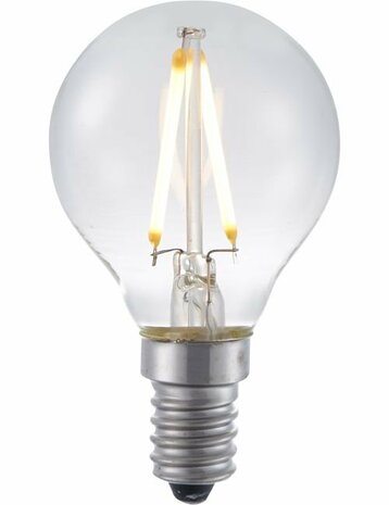 LED E14 Kogel G45 Helder 2 Watt Dimbaar